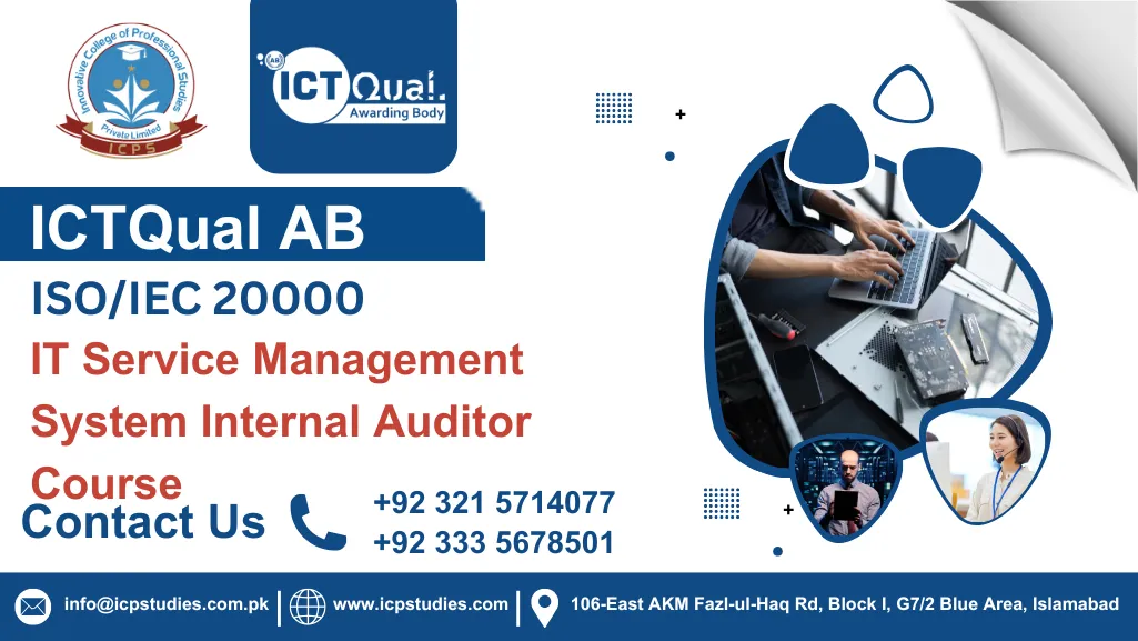 ICTQual ISO/IEC 20000 IT Service Management System Internal Auditor Course