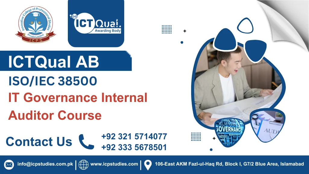 ICTQual ISO/IEC 38500 IT Governance Internal Auditor Course