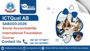 ICTQual SA8000:2026 Social Accountability International Foundation Course