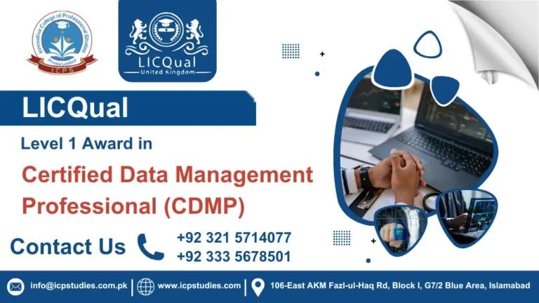 LICQual Level 1 Award in Certified Data Management Professional (CDMP)