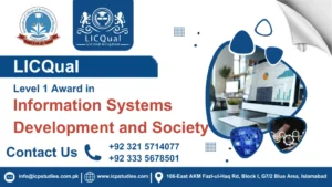 LICQual Level 1 Award in Information Systems Development and Society