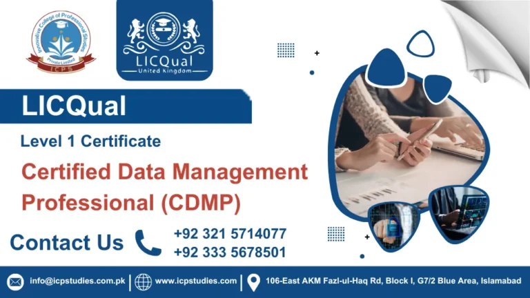 LICQual Level 1 Certificate in Certified Data Management Professional (CDMP)