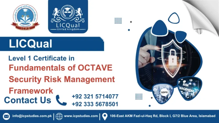LICQual Level 1 Certificate in Fundamentals of OCTAVE Security Risk Management Framework