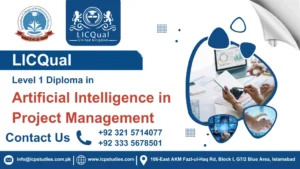 LICQual Level 1 Diploma in Artificial Intelligence in Project Management