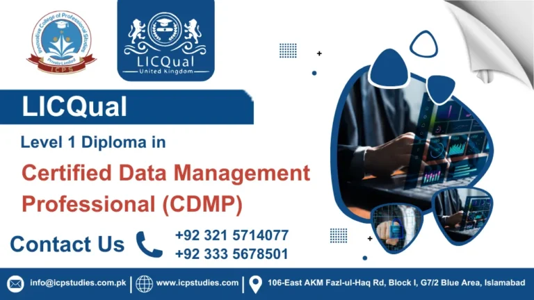 LICQual Level 1 Diploma in Certified Data Management Professional (CDMP)
