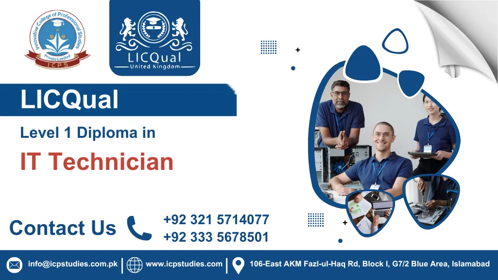 LICQual Level 1 Diploma in IT Technician