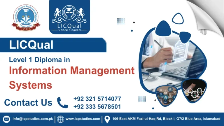 LICQual Level 1 Diploma in Information Management Systems
