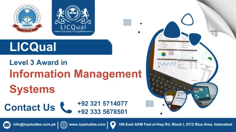 LICQual Level 3 Award in Information Management Systems