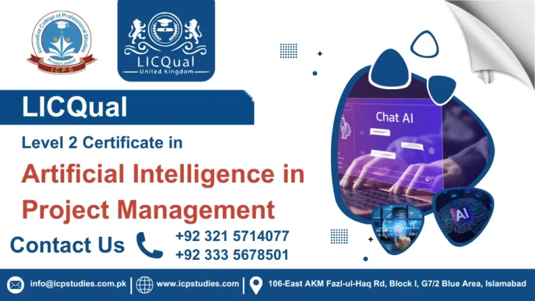 LICQual Level 2 Certificate in Artificial Intelligence in Project Management