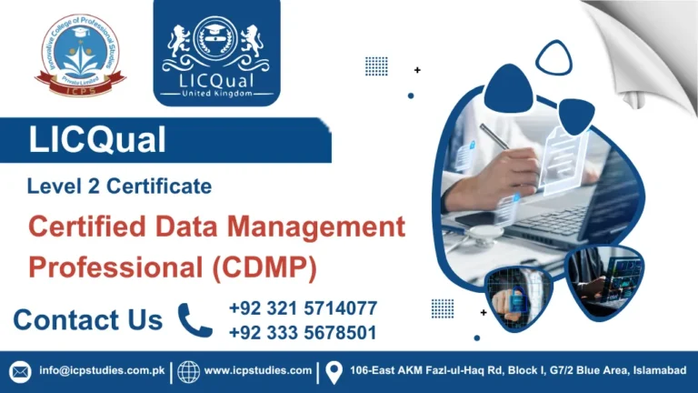 LICQual Level 2 Certificate in Certified Data Management Professional (CDMP)