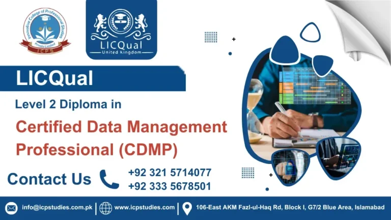 LICQual Level 2 Diploma in Certified Data Management Professional (CDMP)