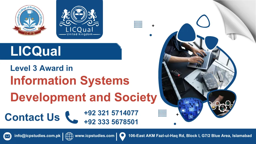 LICQual Level 3 Award in Information Systems Development and Society