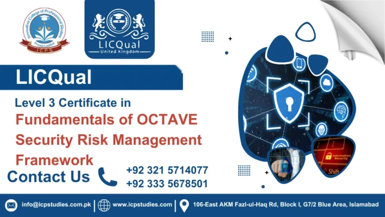 LICQual Level 3 Certificate in Fundamentals of OCTAVE Security Risk Management Framework
