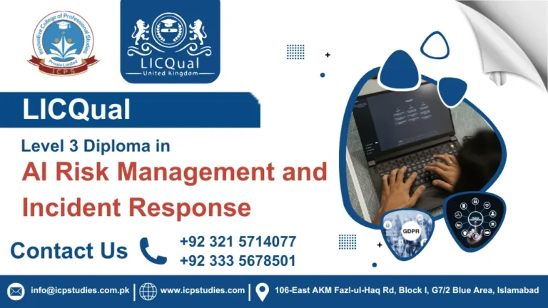 LICQual Level 3 Diploma in AI Risk Management and Incident Response