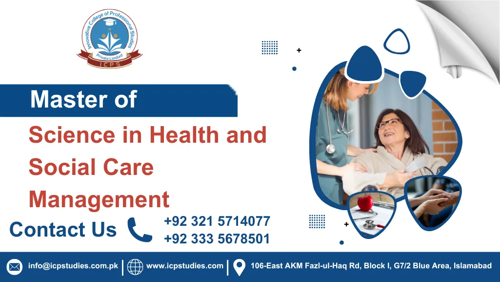 Master of Science in Health and Social Care Management – Advanced Route