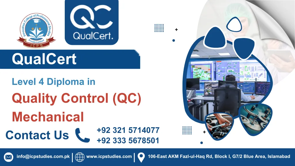 QualCert Level 4 Diploma in Quality Control ( QC ) Mechanical