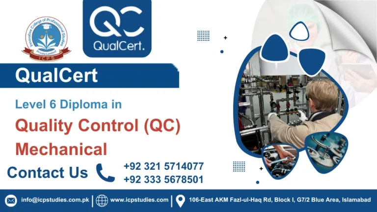 QualCert Level 6 Diploma in Quality Control (QC) Mechanical