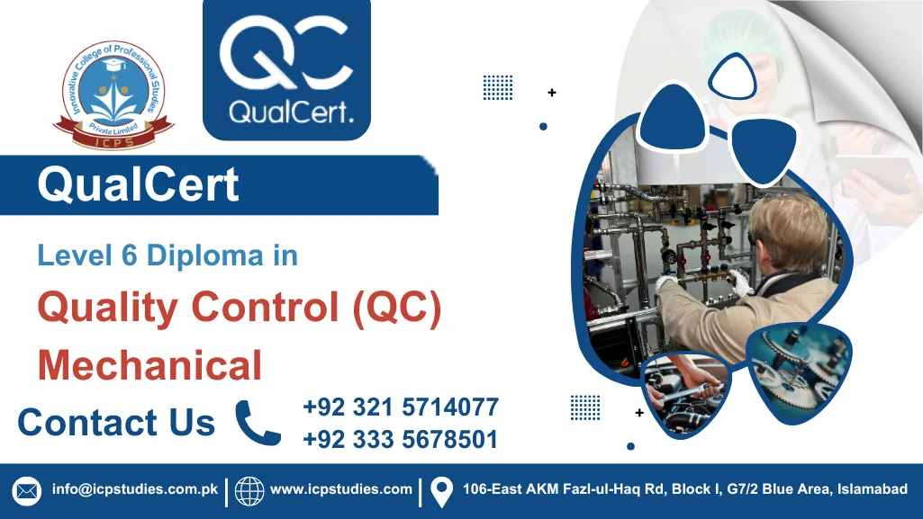 QualCert Level 6 Diploma in Quality Control (QC) Mechanical