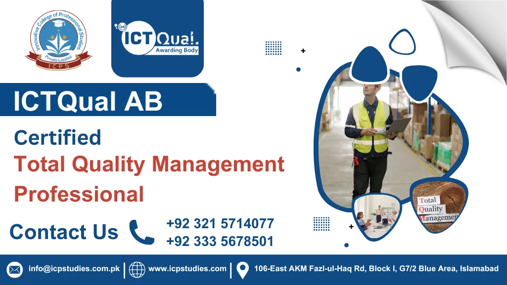 ICTQual AB Certified Total Quality Management Professional