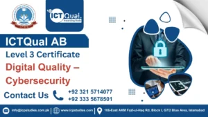 ICTQual AB Level 3 Certificate in Digital Quality – Cybersecurity