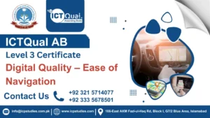 ICTQual AB Level 3 Certificate in Digital Quality – Ease of Navigation