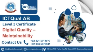ICTQual AB Level 3 Certificate in Digital Quality – Maintainability