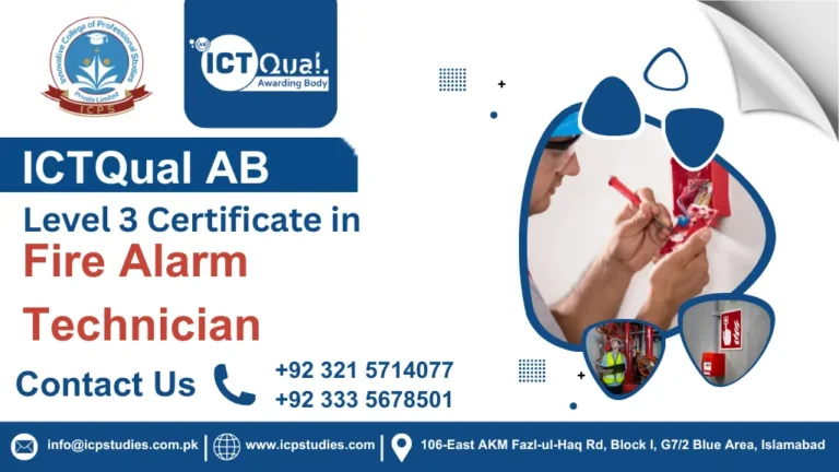 ICTQual AB Level 3 Certificate in Fire Alarm Technician