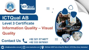 ICTQual AB Level 3 Certificate in Information Quality – Visual Quality