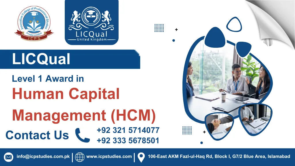 LICQual Level 1 Award in Human Capital Management (HCM)