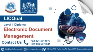 LICQual Level 1 Diploma in Electronic Document Management