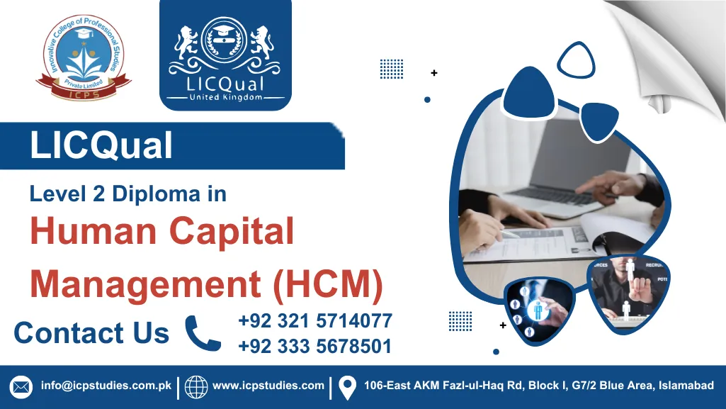 LICQual Level 2 Diploma in Human Capital Management (HCM)