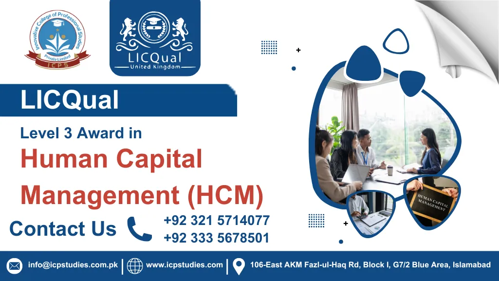 LICQual Level 3 Award in Human Capital Management (HCM)