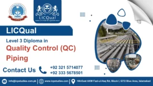 LICQual Level 3 Diploma in Quality Control (QC) Piping