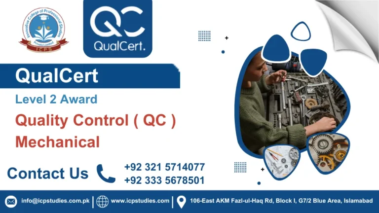 QualCert Level 2 Award in Quality Control ( QC ) Mechanical