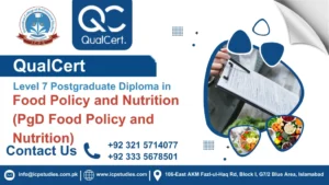 QualCert Level 7 Postgraduate Diploma in Food Policy and Nutrition (PgD Food Policy and Nutrition)
