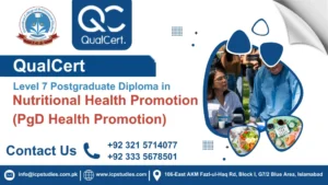 QualCert Level 7 Postgraduate Diploma in Nutritional Health Promotion (PgD Health Promotion)
