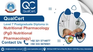 QualCert Level 7 Postgraduate Diploma in Nutritional Pharmacology (PgD Nutritional Pharmacology)
