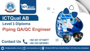 ICTQual AB Level 1 Diploma in Piping QA/QC Engineer