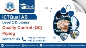 ICTQual AB Level 1 Diploma in Quality Control (QC) Piping