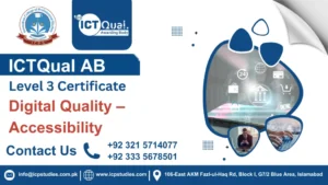 ICTQual AB Level 3 Certificate in Digital Quality – Accessibility
