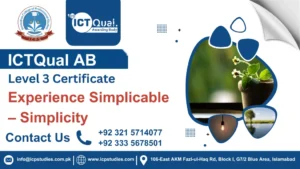 ICTQual AB Level 3 Certificate in Experience Simplicable – Simplicity