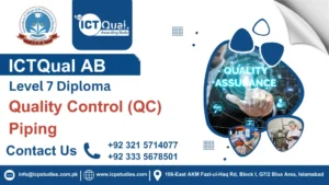 ICTQual AB Level 7 Diploma in Quality Control (QC) Piping