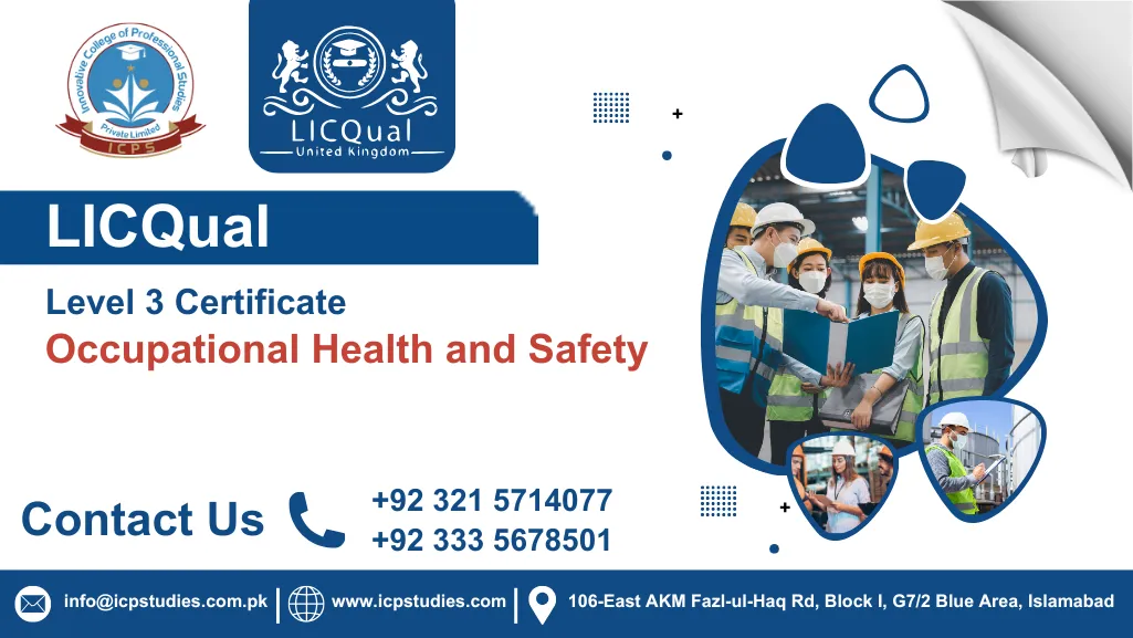 LICQual Level 3 Certificate in Occupational Health and Safety