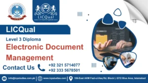 LICQual Level 3 Diploma in Electronic Document Management