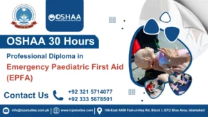 OSHAA 30-Hours Professional Diploma in Emergency Paediatric First Aid (EPFA)