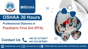 OSHAA 30-Hours Professional Diploma in Paediatric First Aid (PFA)