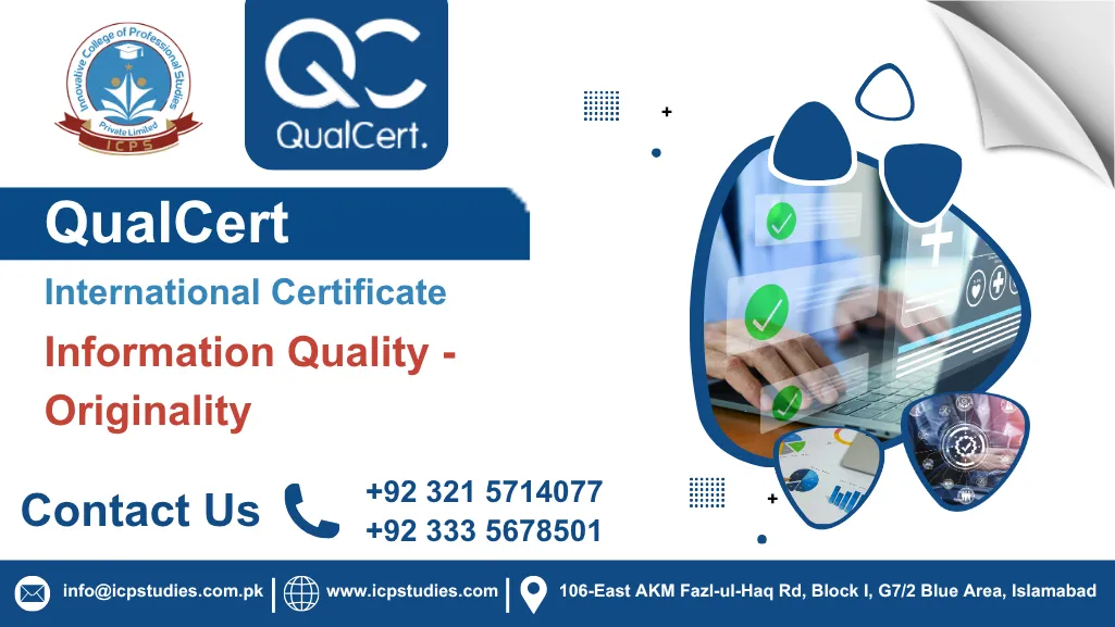 QualCert International Certificate in Information Quality -Originality