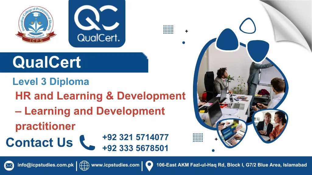 QualCert Level 3 Diploma in HR and Learning & Development – Learning and Development practitioner