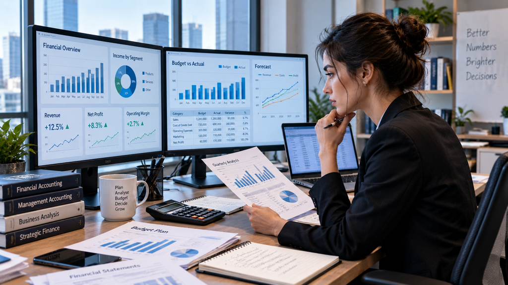 Focused Financial Analysis Workspace