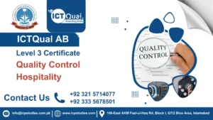 ICTQual AB Level 3 Certificate in Quality Control Hospitality